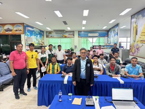 การประชุมการแข่งขันกีฬานักเรียนประจำจังหวัดและอำเภอ จังหวัดร้อยเอ็ด รุ่นอายุ 18 ปี ประจำปีงบประมาณ พ.ศ. 2568