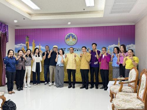 ร่วมให้การต้อนรับคณะสื่อมวลชนและ Influencers จากไต้หวัน